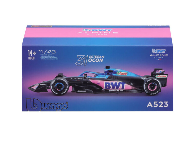 Bburago BWT Alpine A523 1:43 (2023) #31 Esteban Ocon